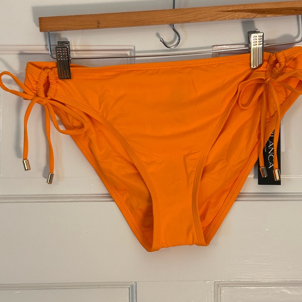NWT La Blanca Side Tie Swim Bottom Women’s Size 10